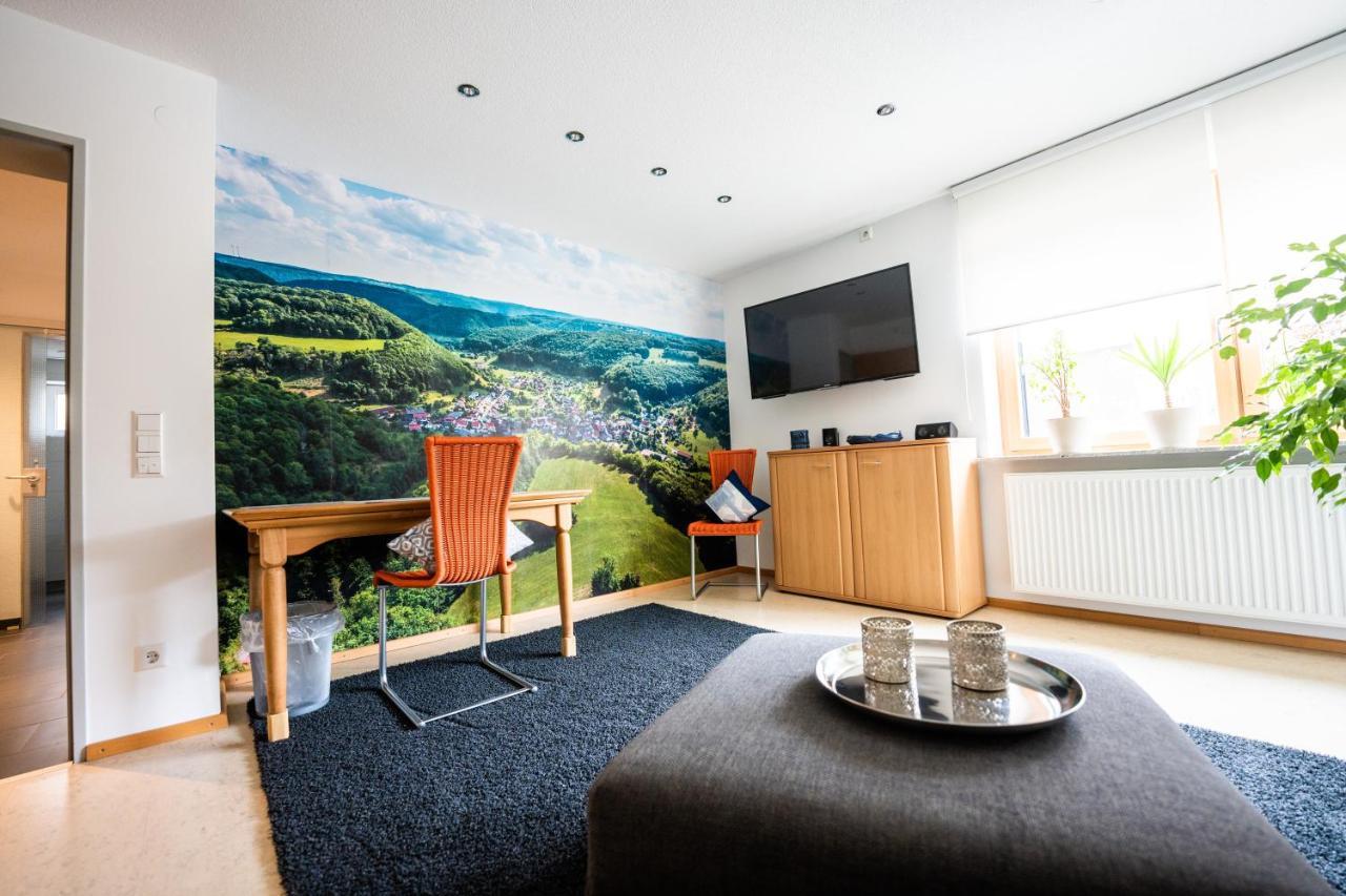Laendliche 2-Zimmer Wohnung Bad Ditzenbach Exterior photo